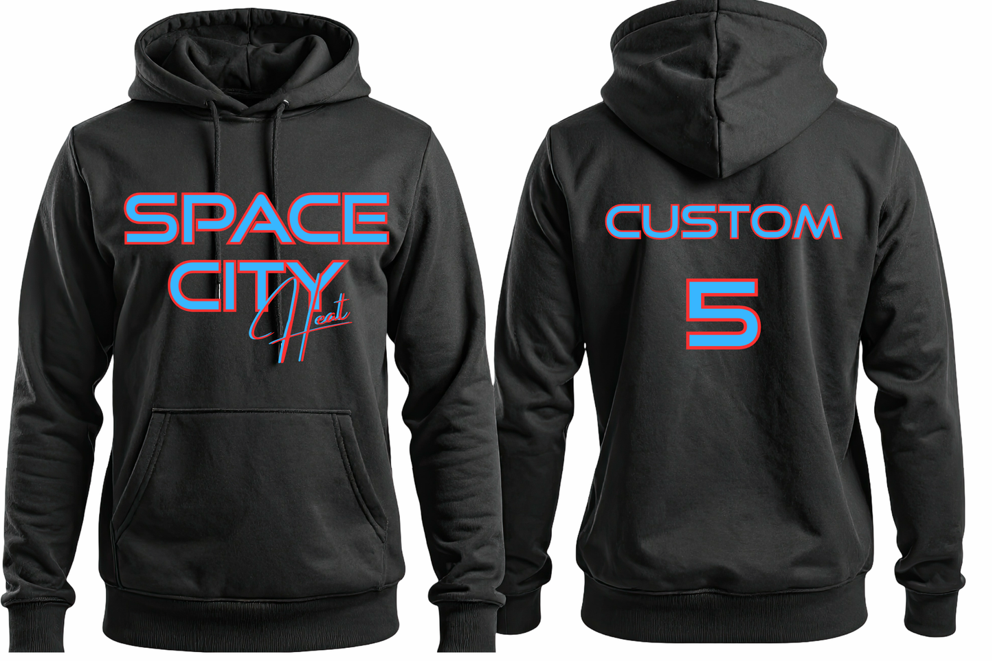 SC Heat / B&R (Hoodie) *CHOOSE PICK UP AT THE TSHIRT QUEEN*