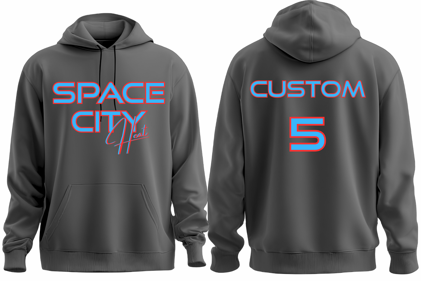 SC Heat / B&R (Hoodie) *CHOOSE PICK UP AT THE TSHIRT QUEEN*