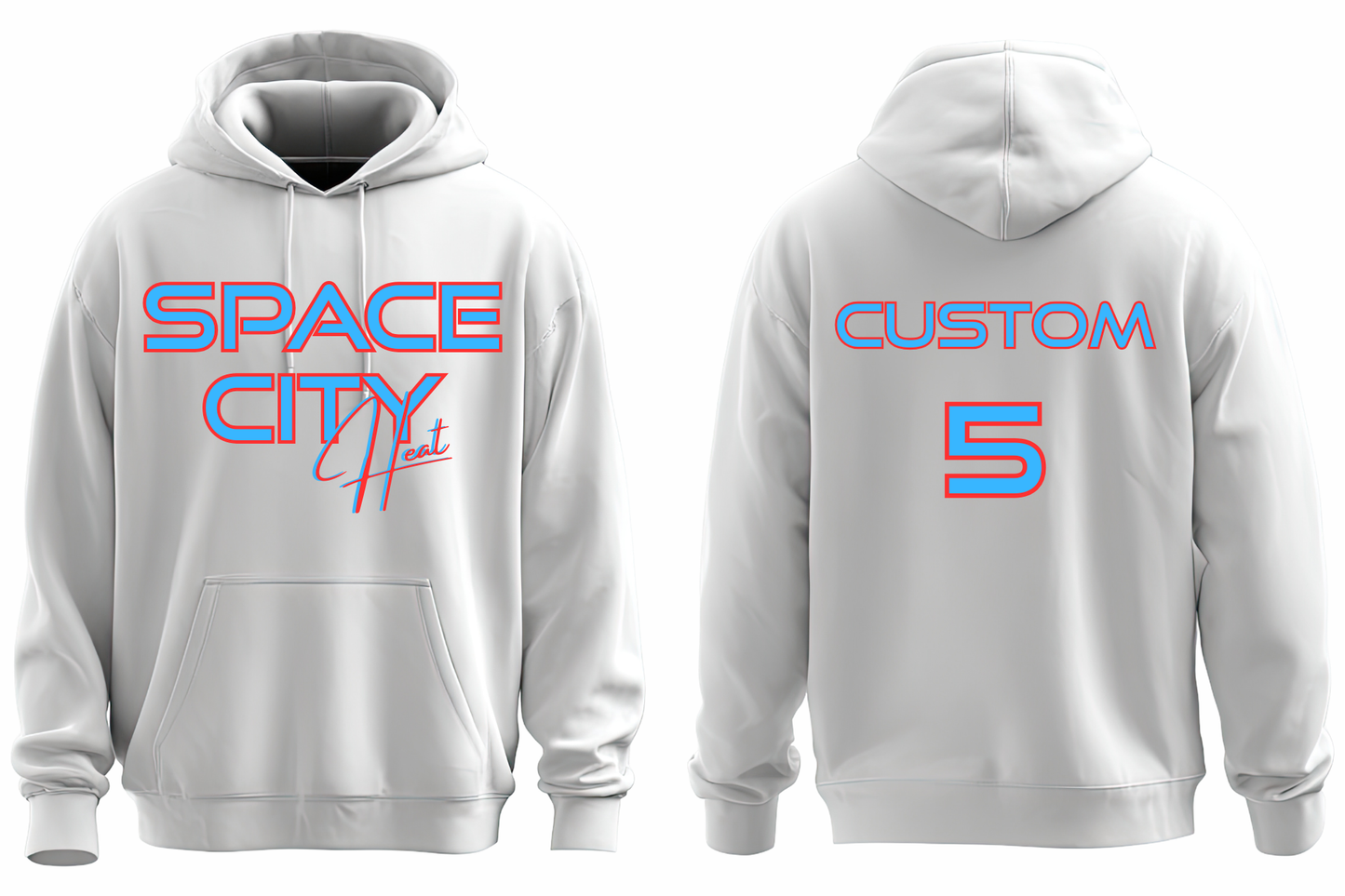 SC Heat / B&R (Hoodie) *CHOOSE PICK UP AT THE TSHIRT QUEEN*