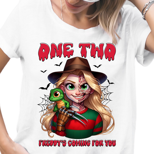 Long Hair Princess / Freddy's Coming For You - Unisex T-Shirt