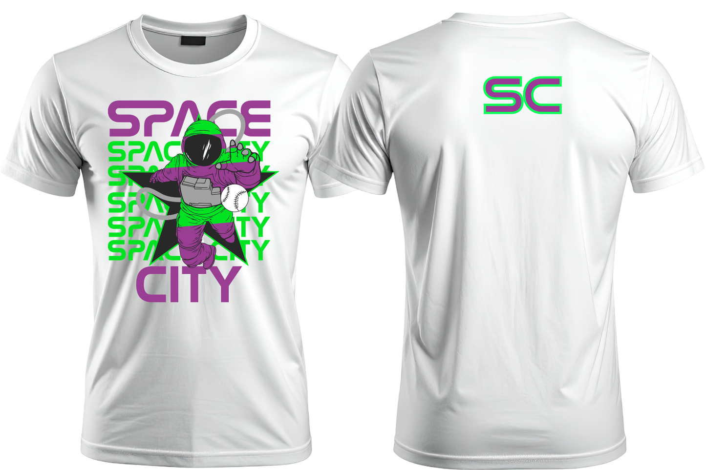 SC Astronaut / P&G (T-Shirt) *CHOOSE PICK UP AT THE TSHIRT QUEEN*