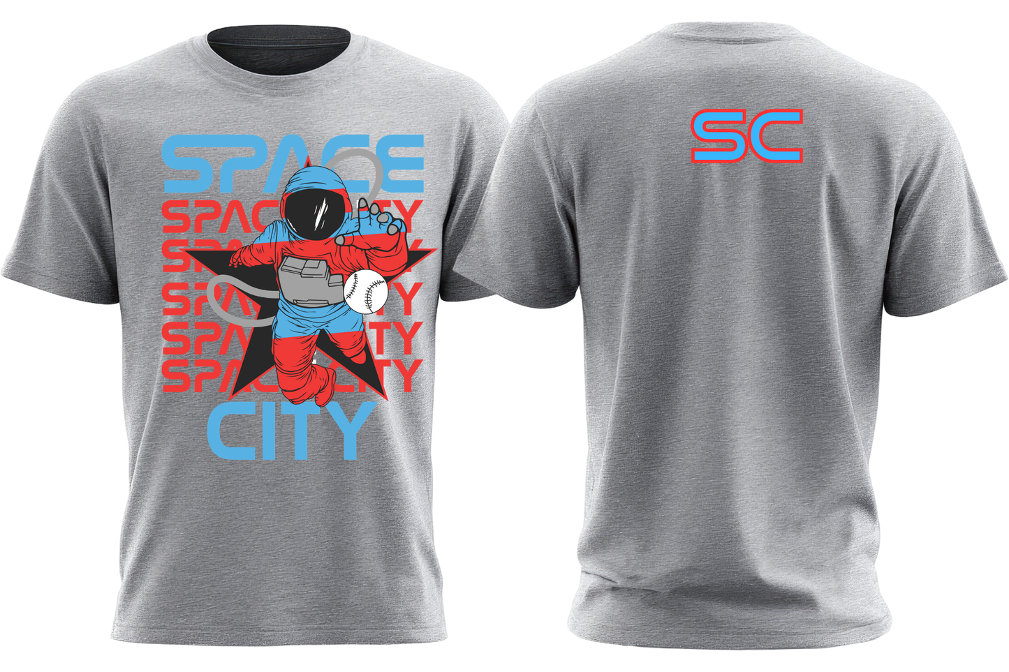 SC Astronaut / R&B (T-Shirt) *CHOOSE PICK UP AT THE TSHIRT QUEEN*