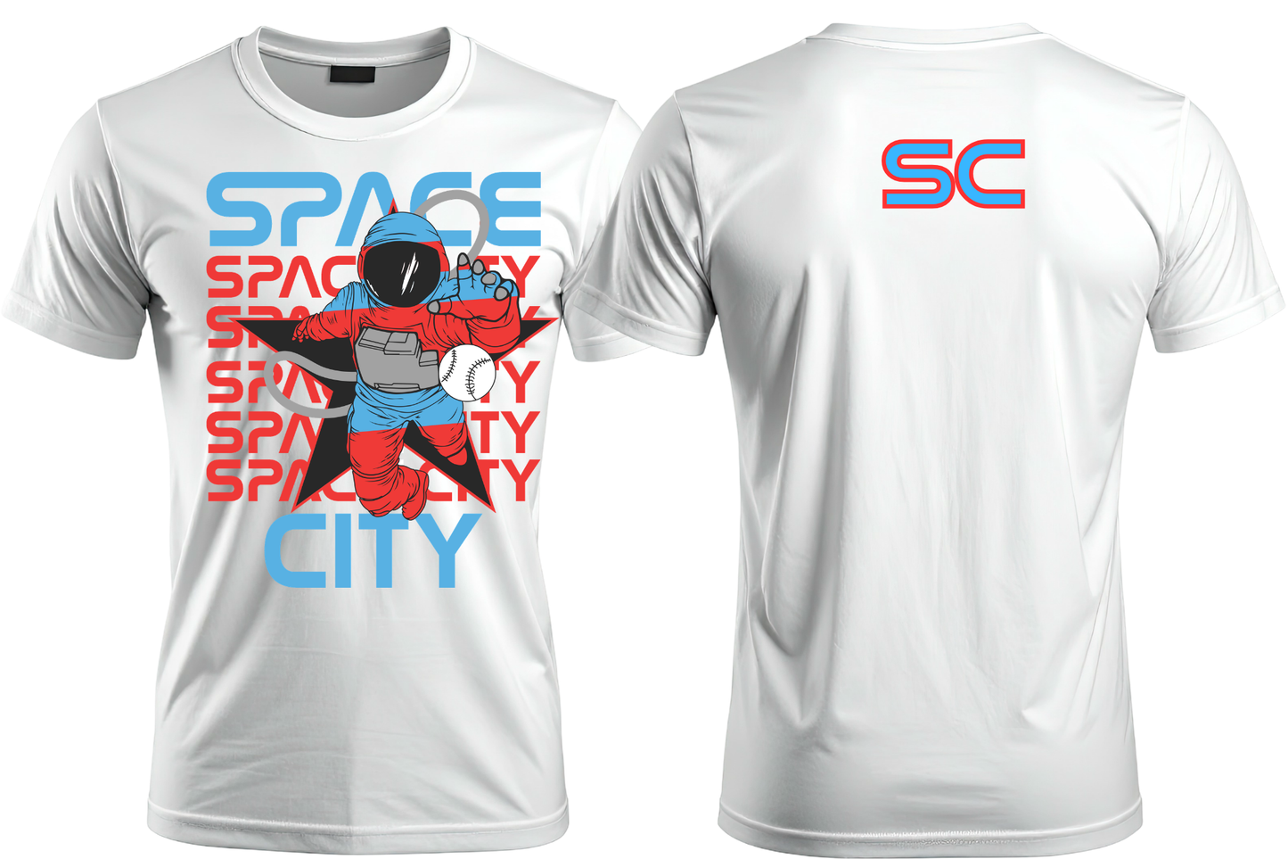 SC Astronaut / R&B (T-Shirt) *CHOOSE PICK UP AT THE TSHIRT QUEEN*