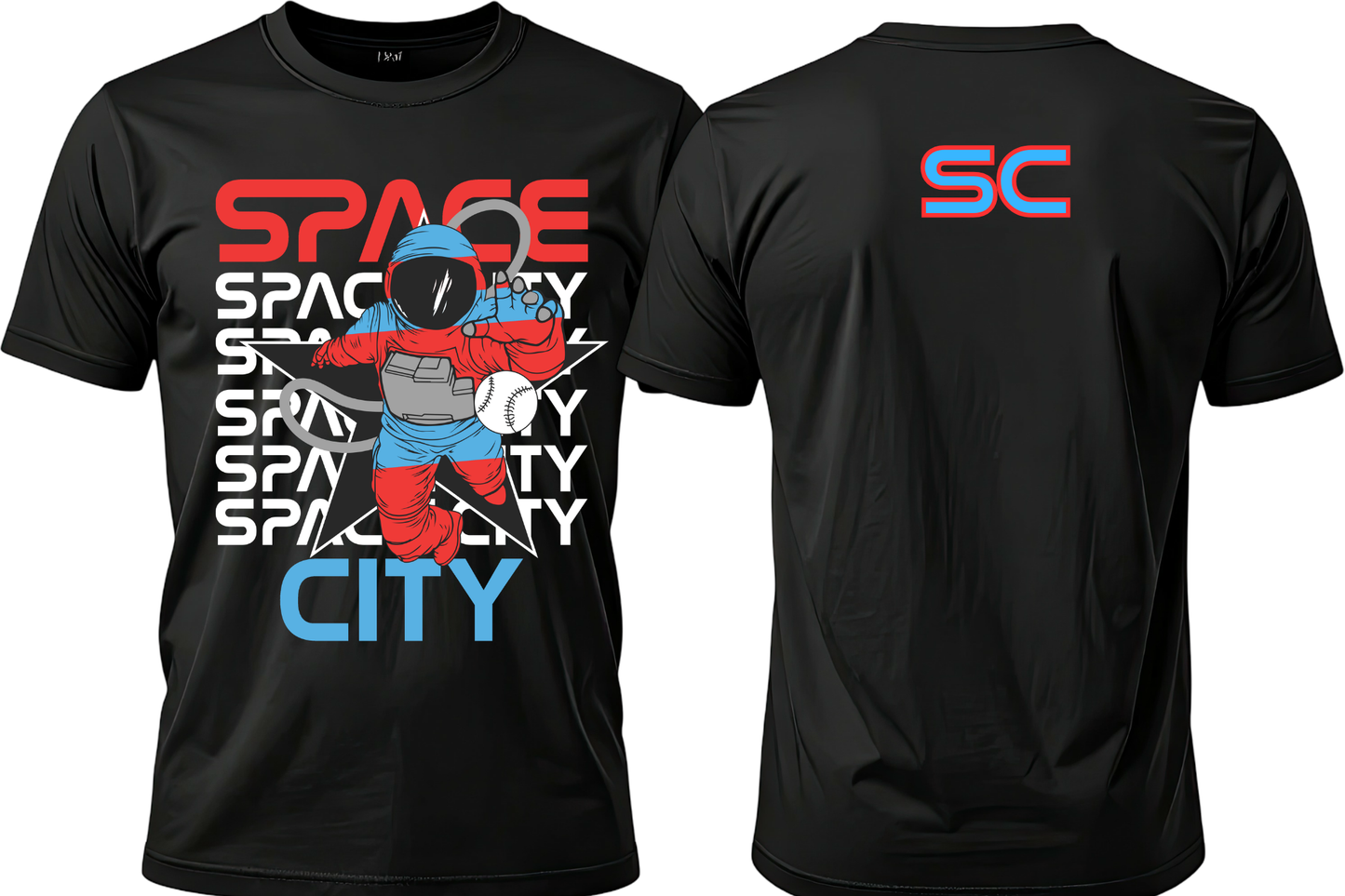 SC Astronaut / R&B (T-Shirt) *CHOOSE PICK UP AT THE TSHIRT QUEEN*