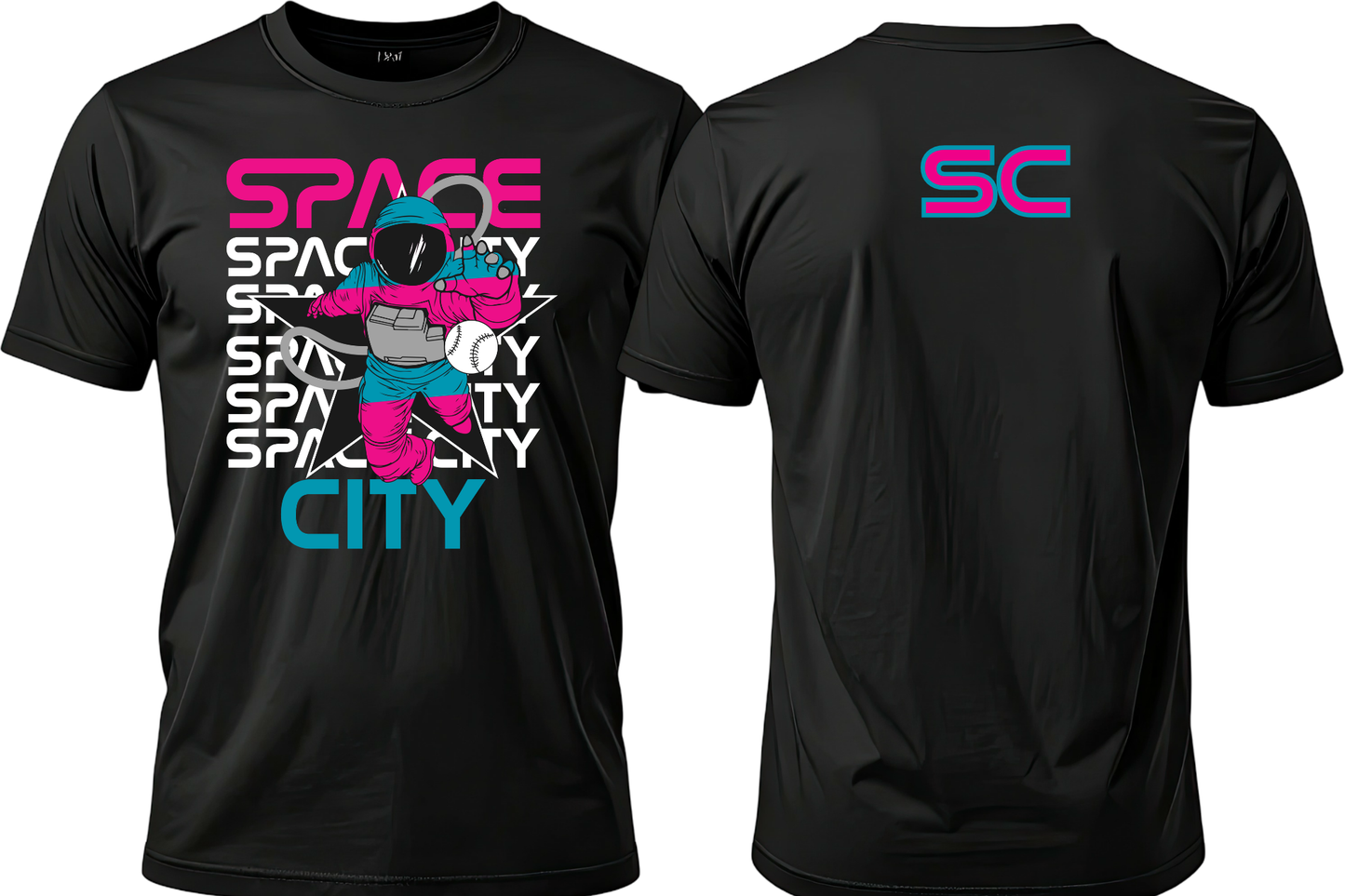 SC Astronaut / P&T (T-Shirt) *CHOOSE PICK UP AT THE TSHIRT QUEEN*
