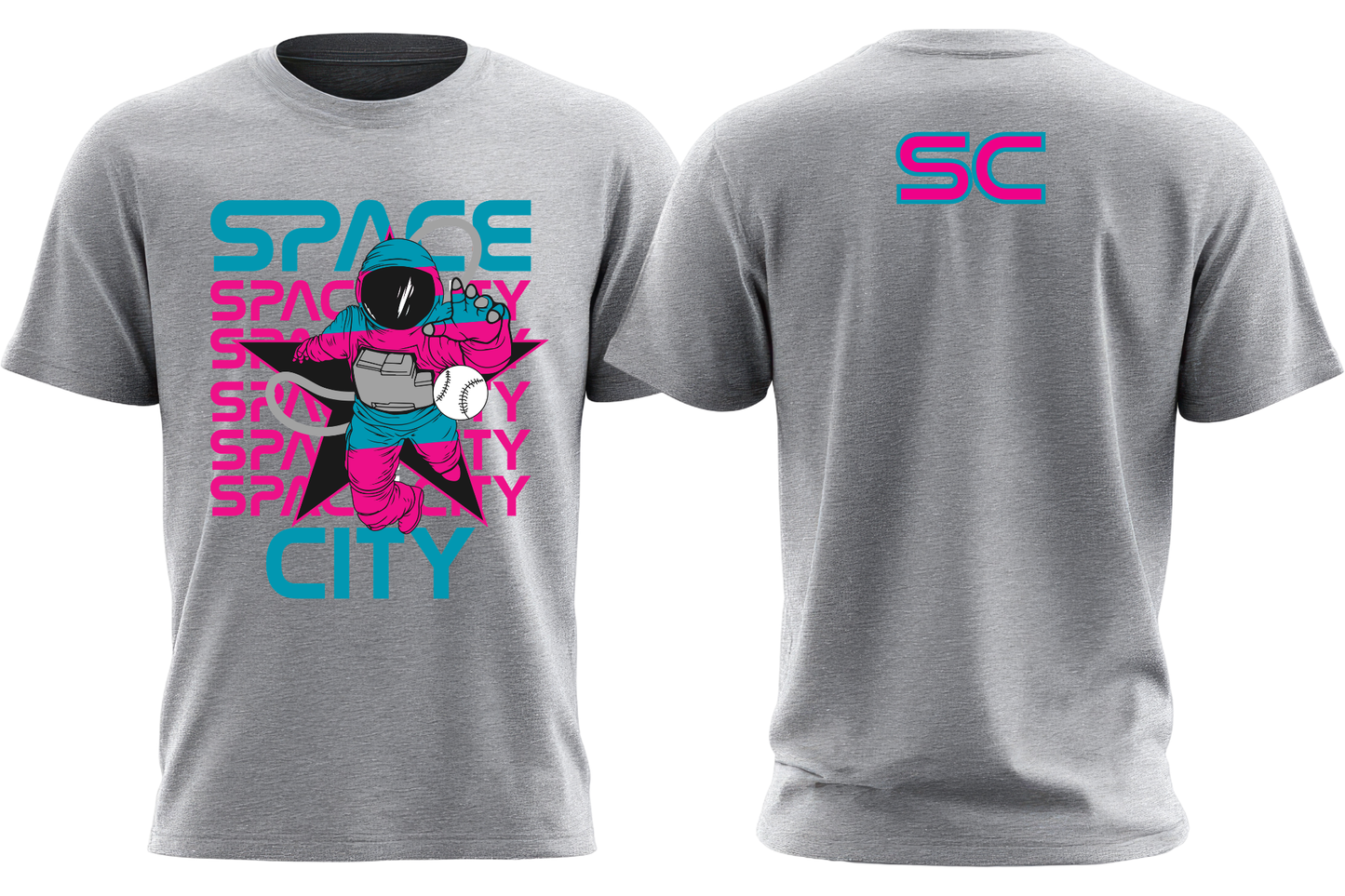 SC Astronaut / P&T (T-Shirt) *CHOOSE PICK UP AT THE TSHIRT QUEEN*