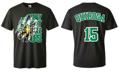 (Soft Cotton) FRESHMAN Eagles, They Not Like Us *ENTER NAME & NUMBER IN NOTES SECTION AT CHECKOUT*