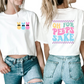 Oh, For Peeps Sake - Back and Pocket - Unisex T-Shirt