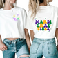 Mardi Gras Vibes - Back and Pocket - Unisex T-Shirt