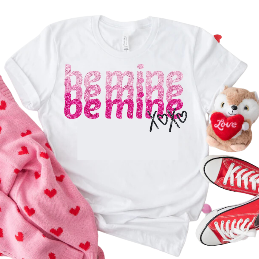 Be Mine / XoXo - Unisex T-Shirt