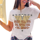 Raising Hell With The Hippies And The Cowboys - Unisex T-Shirt