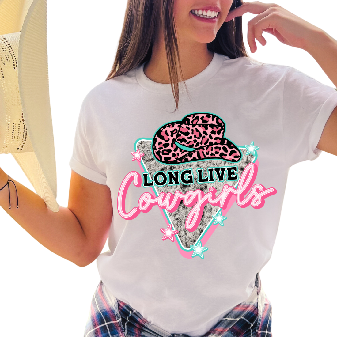 Long Live Cowgirls - DTF Transfer