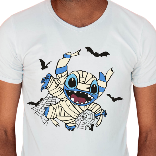 Blue Alien (Mummy) - Unisex T-Shirt
