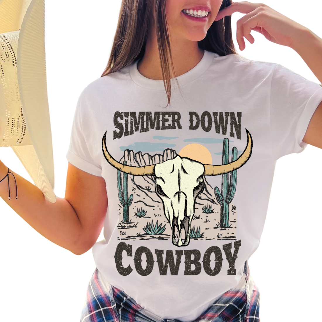 Simmer Down Cowboy - Unisex T-Shirt