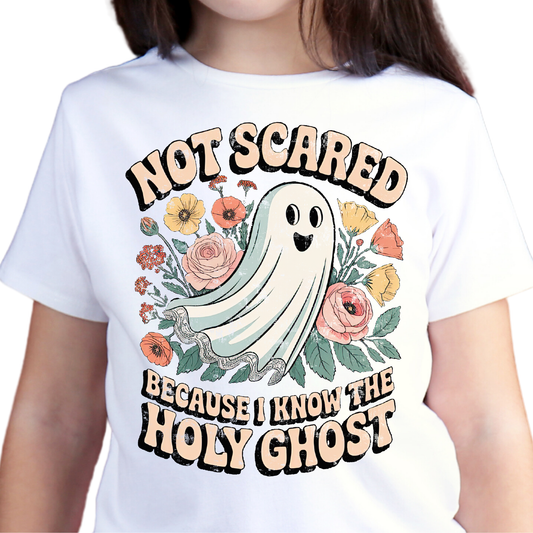 Not Scared, Because I Have the Holy Ghost - DTF Transfer