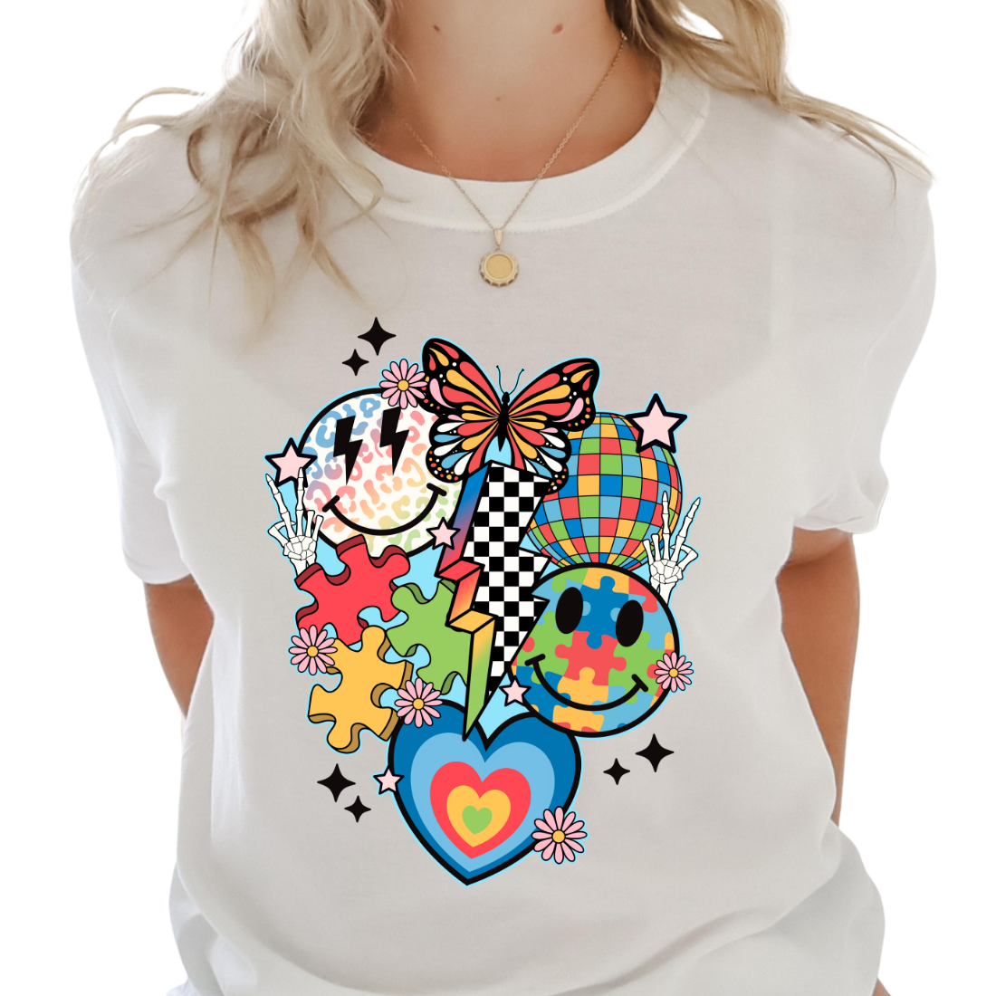 Autism Collage - Unisex T-Shirt