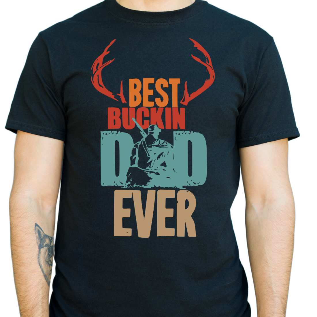 Best Bucking Dad Ever - DTF Transfer