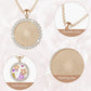 Sublimation Circle Pendant Necklace