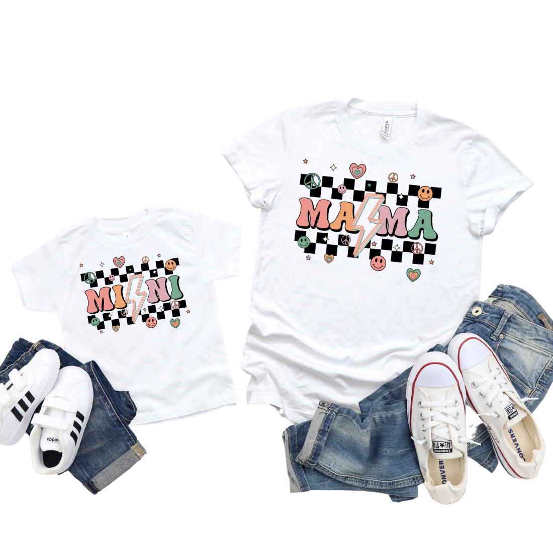 Mama & Mini / Spring / TWO SHIRTS - Unisex T-Shirt Combo