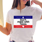 Don't Mess With Texas / Razorwire - Unisex T-Shirt