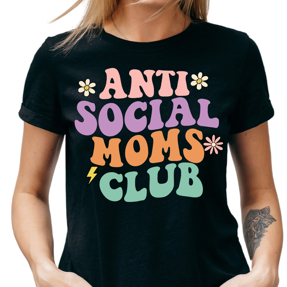 Anti Social Moms Clubs - DTF Transfer