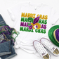 Mardi Gras x3 - Unisex T-Shirt