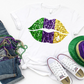 Mardi Gras Lips - Unisex T-Shirt