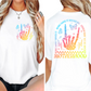 Motherhood / Colorful - Back and Pocket - Unisex T-Shirt