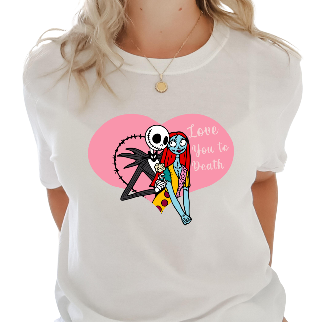 Love You To Death / Jack & Sally - DTF Transfer