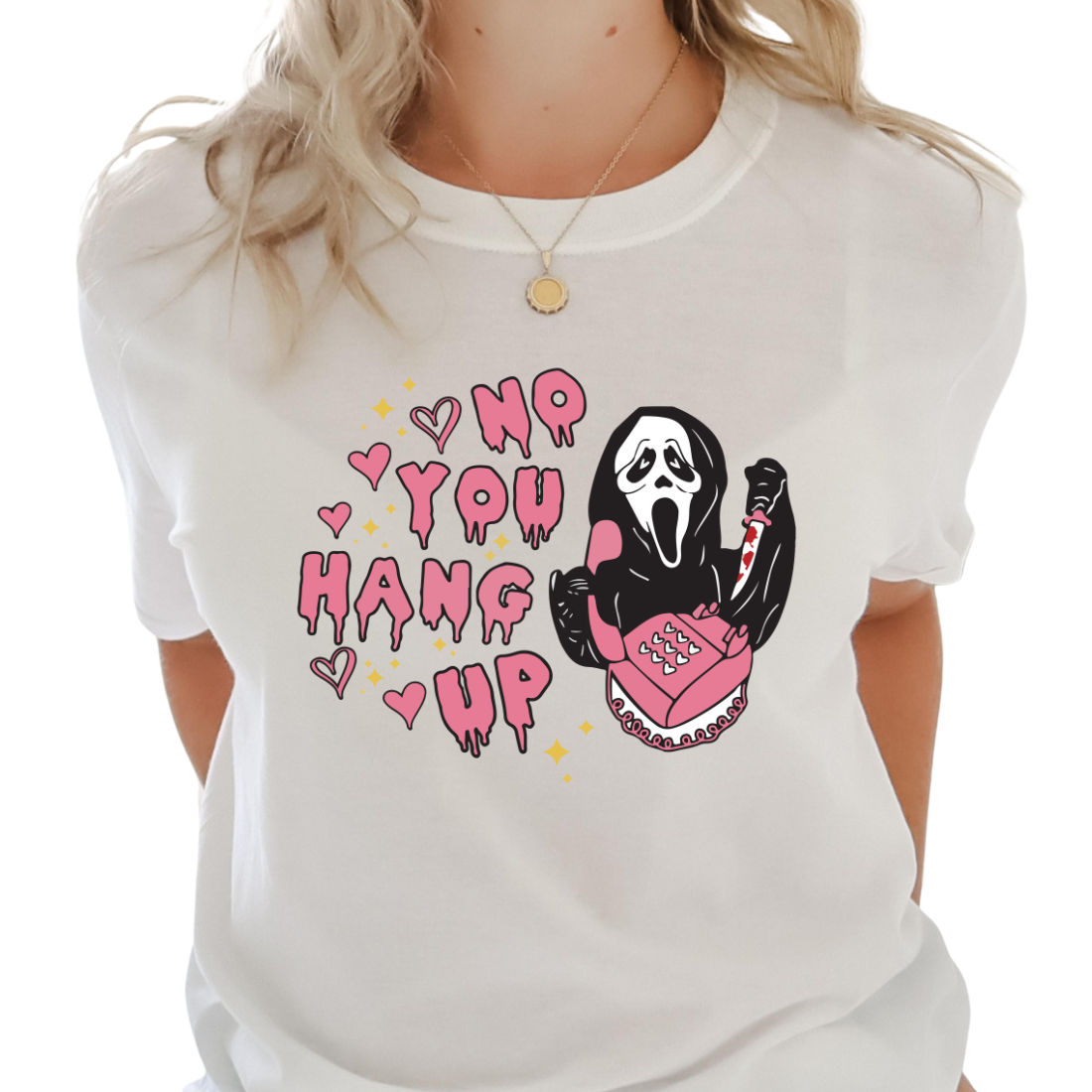 No You Hang up / Ghostface - Unisex T-Shirt