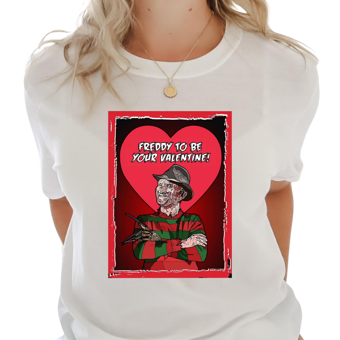 Freddy To Be Your Valentine - Unisex T-Shirt