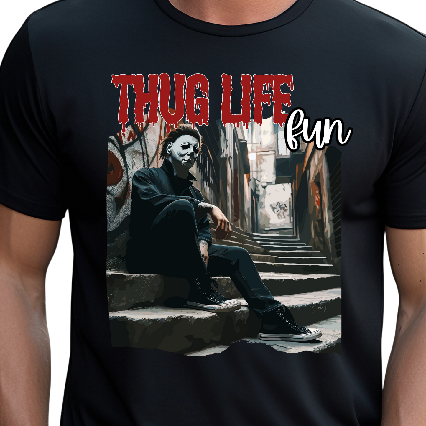 Thug Life Fun (Michael) - Unisex T-Shirt