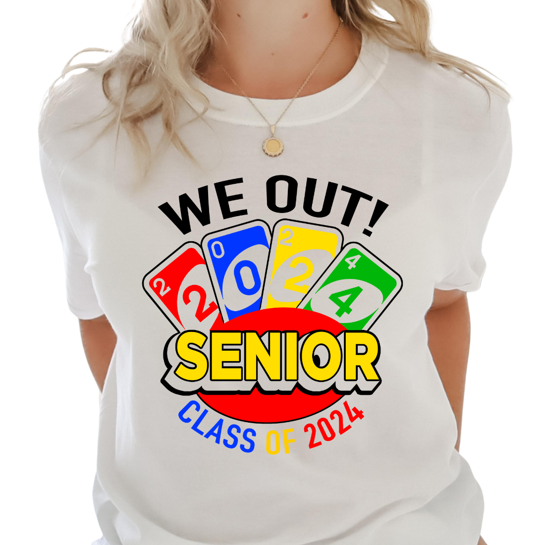 We Out! Class of 2024 Seniors - Unisex T-Shirt