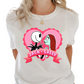 Jack & Sally Heart - Unisex T-Shirt
