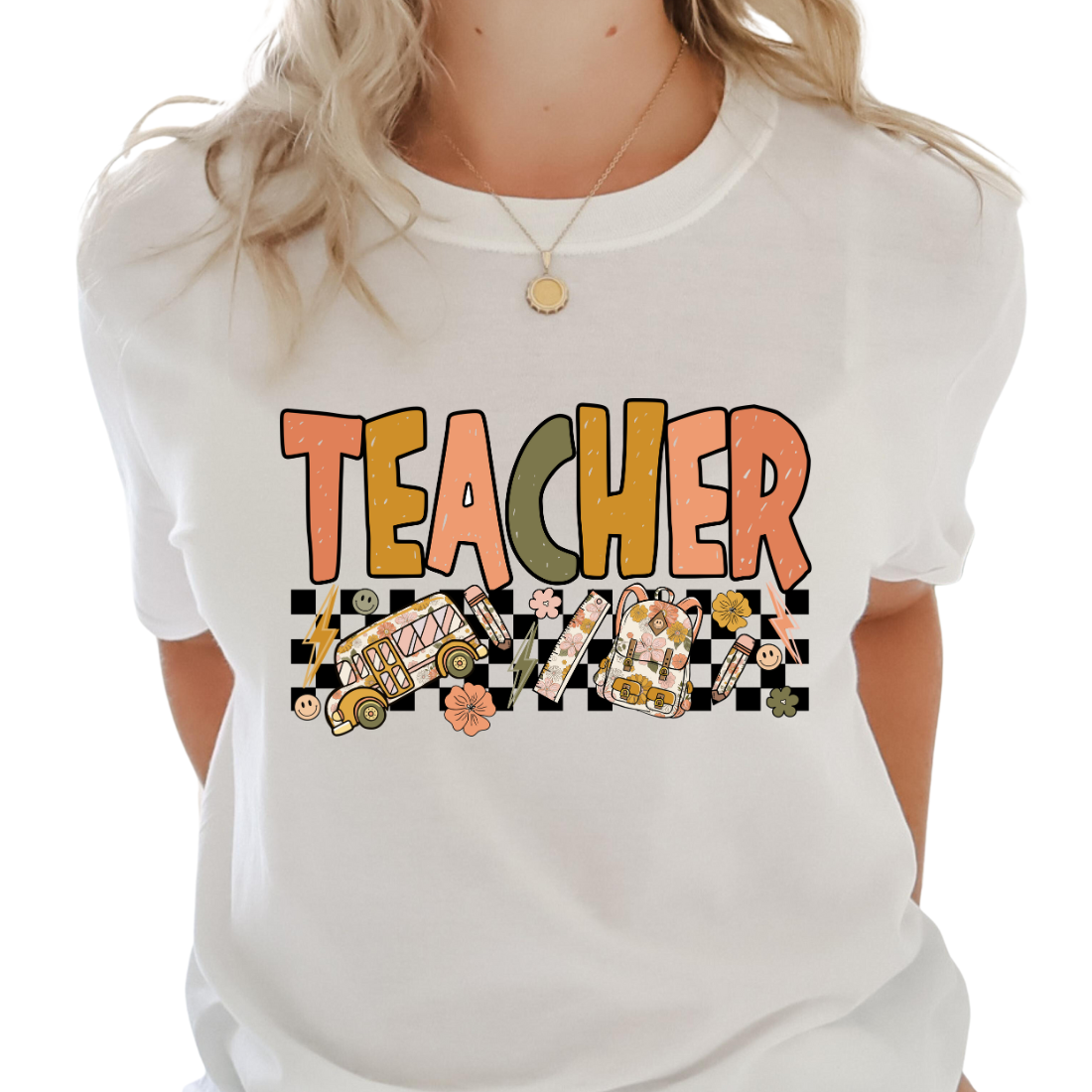 Retro Teacher - DTF Transfer