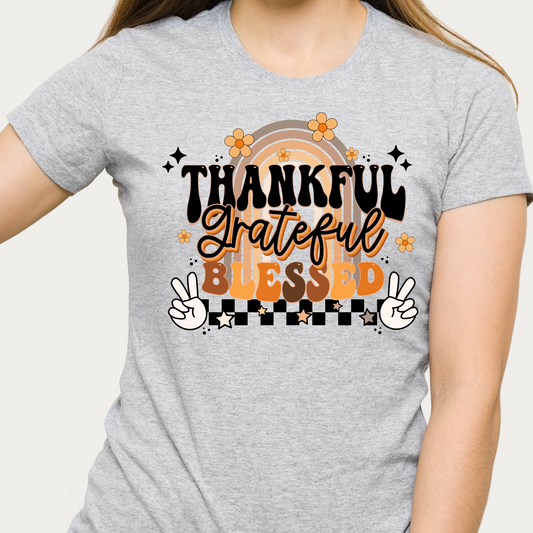 Thankful Grateful Blessed - Unisex T-Shirt