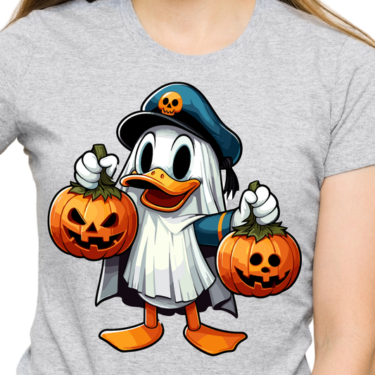 Boy Duck Ghost - Unisex T-Shirt