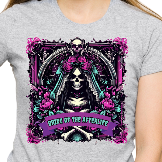 Bride of the Afterlife (Skeleton) - Unisex T-Shirt