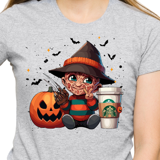 Baby Freddy Krueger Character - DTF Transfer