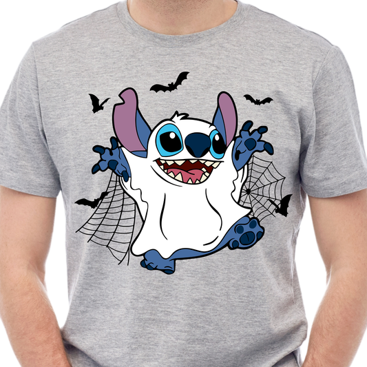 Blue Alien (Ghost) - Unisex T-Shirt